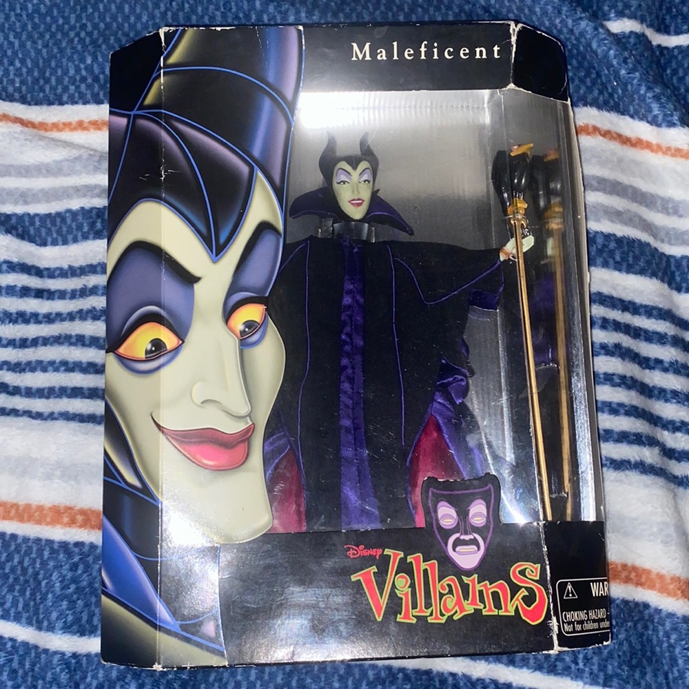Maleficent doll new in box (box a a little scuffed up)